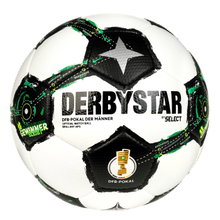 Derbystar Fussball DFB Brilliant APS v25 (offizieller Spielball des DFB Pokals 2025/2026) weiss/schwarz